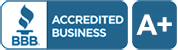 BBB Accredited Business Rated A+